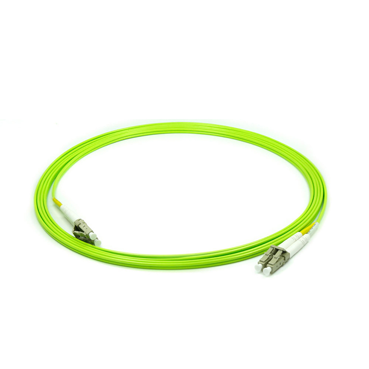 LC/UPC-LC/UPC Fiber Patch Cables, OM5, Multimode, Duplex 2.0mm, PVC/LSZH/OFNP